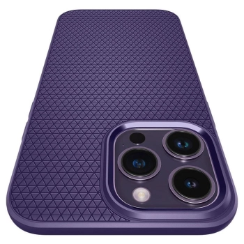 Etui Spigen Liquid Air na iPhone 14 Pro Max - fioletowe