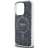 Etui Guess IML GCube MagSafe na iPhone 15 Pro Max - czarne