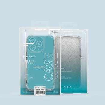 Nillkin Nature Pro etui iPhone 14 Pro pancerna obudowa pokrowiec niebieski