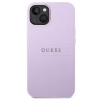 Etui Guess Saffiano Strap na iPhone 14 Plus - fioletowe