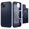 Etui Spigen Mag Armor na iPhone 14 - niebieskie
