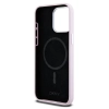 Etui DKNY Liquid Silicone Small Metal Logo MagSafe na iPhone 14 Pro Max - różowe