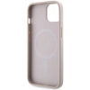 Etui Guess 4G Printed Stripes MagSafe na iPhone 14 Plus - różowe