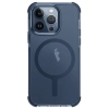 Etui UNIQ Combat Magclick Charging do iPhone 15 Pro - niebieskie