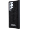 Etui Karl Lagerfeld Rhinestone Metal Logo na Samsung Galaxy S24 Ultra - czarne