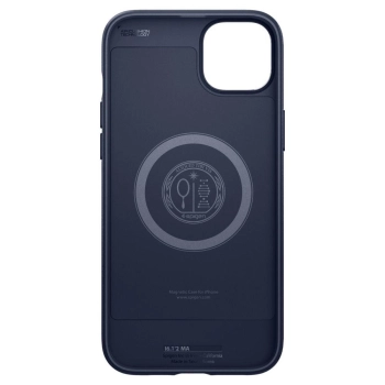 Etui Spigen Mag Armor na iPhone 14 - niebieskie