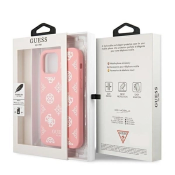 Etui Guess Peony Collection na iPhone 12 Pro Max - różowe