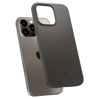 Etui Spigen Thin Fit na iPhone 14 Pro Max - ciemnoszary