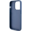 Etui Guess 4G Big Metal Logo na iPhone 15 Pro - niebieskie