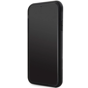 Etui Karl Lagerfeld Saffiano Karl&Choupette na iPhone 11 / Xr - czarne