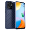 Thunder Case elastyczne pancerne etui pokrowiec Xiaomi Redmi 10C niebieski