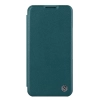 Nillkin Qin Leather Pro Case etui iPhone 14 Plus osłona na aparat kabura pokrowiec obudowa z klapką zielony