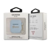 Etui Guess Silicone Charm Heart Collection na AirPods 1/2 - niebieskie