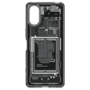 Etui Spigen Ultra Hybrid na Sony Xperia 5 V - ciemnoszare (wzór Zero One)