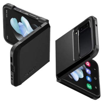 Etui Spigen Tough Armor na Samsung Galaxy Z Flip 4 - czarne