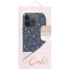 Etui UNIQ Coehl Prairie na iPhone 15 Pro - granatowe