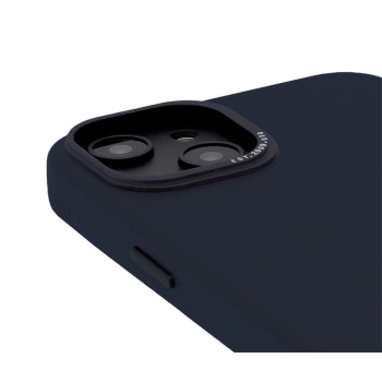 Etui Decoded Leather Case skórzane z MagSafe do iPhone 14 Plus - granatowe