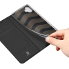 Dux Ducis Skin Pro etui do Samsung Galaxy A04e pokrowiec z klapką portfel na kartę podstawka czarne