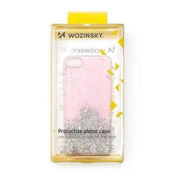 Wozinsky Star Glitter błyszczące etui pokrowiec z brokatem Samsung Galaxy M31s czarny