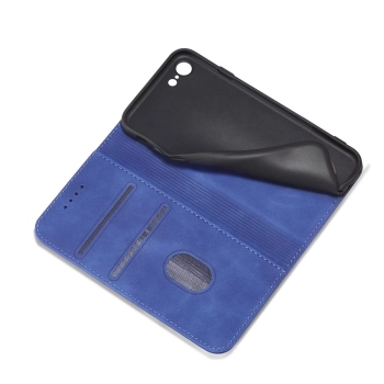 Magnet Fancy Case etui do iPhone SE 2022 / SE 2020 / iPhone 8 / iPhone 7 pokrowiec portfel na karty kartę podstawka niebieski