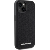 Etui Karl Lagerfeld Quilted K Pattern na iPhone 15 Plus / 14 Plus - czarne