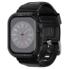 Etui z paskiem Spigen Rugged Armor Pro na Apple Watch 4 / 5 / 6 / 7 / 8 / SE (44/45 mm) - czarne