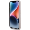 Etui Guess 4G Metal Gold Logo na iPhone 15 Pro - różowe