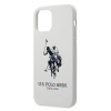 Etui U.S. Polo Assn. Silicone Collection na iPhone 12 Pro Max - białe