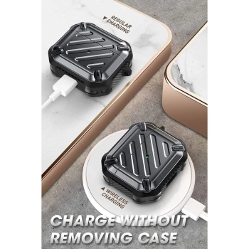 Etui Supcase Unicorn Beetle Pro na Apple AirPods 3 - czarne
