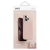 Etui UNIQ Lino Hue Magclick Charging na iPhone 14 Pro Max - różowe