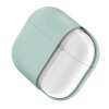 Etui Uniq Lino na AirPods Pro 2 - miętowe