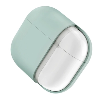 Etui Uniq Lino na AirPods Pro 2 - miętowe
