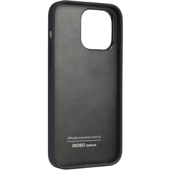 Etui Audi Synthetic Leather na iPhone 14 Pro Max - czarne