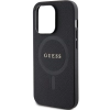 Etui Guess Saffiano MagSafe na iPhone 14 Pro Max - czarne