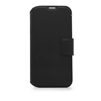Etui Decoded Detachable Wallet Case skórzane z MagSafe z klapką do iPhone 14 Plus - czarne