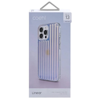 Etui Uniq Coehl Linear na iPhone 13 Pro Max - opalizujące