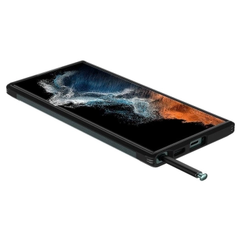 Etui Spigen Tough Armor na Samsung Galaxy S22 Ulyta - zielone