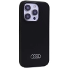 Etui Audi Silicone Case do iPhone 15 Pro - czarne