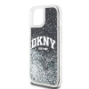 Etui DKNY Liquid Glitter Big Logo na iPhone 11 / Xr - czarne