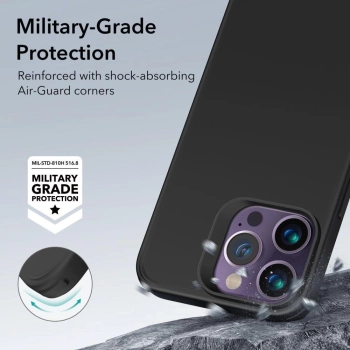 Etui ESR Classic Hybrid Halolock MagSafe na iPhone 14 Pro Max - czarne