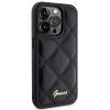 Etui Guess Quilted Metal Logo na iPhone 15 Pro Max - czarne