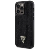 Etui Guess Rhinestone Triangle na iPhone 14 Pro Max - czarne