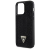 Etui Guess Rhinestone Triangle na iPhone 14 Pro Max - czarne
