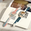 Strap Moro opaska do Apple Watch Ultra / 9 / 8 / 7 / 6 / SE / 5 / 4 / 3 / 2 (49mm / 45mm / 44mm / 42mm) silikonowy pasek bransoletka do zegarka wzór 5