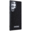 Etui Karl Lagerfeld Rhinestone Metal Logo na Samsung Galaxy S24 Ultra - czarne