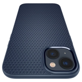Etui Spigen Liquid Air na iPhone 14 Plus - niebieskie