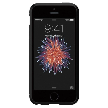 Etui Spigen Rugged Armor na iPhone 5S / SE - czarne