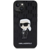 Etui Karl Lagerfeld Saffiano Monogram Ikonik na iPhone 14 - czarny