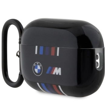 Etui BMW Multiple Colored Lines na AirPods Pro 2 gen - czarne