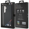 Etui BMW Carbon Tricolor Line MagSafe na Samsung Galaxy S24 - czarne
